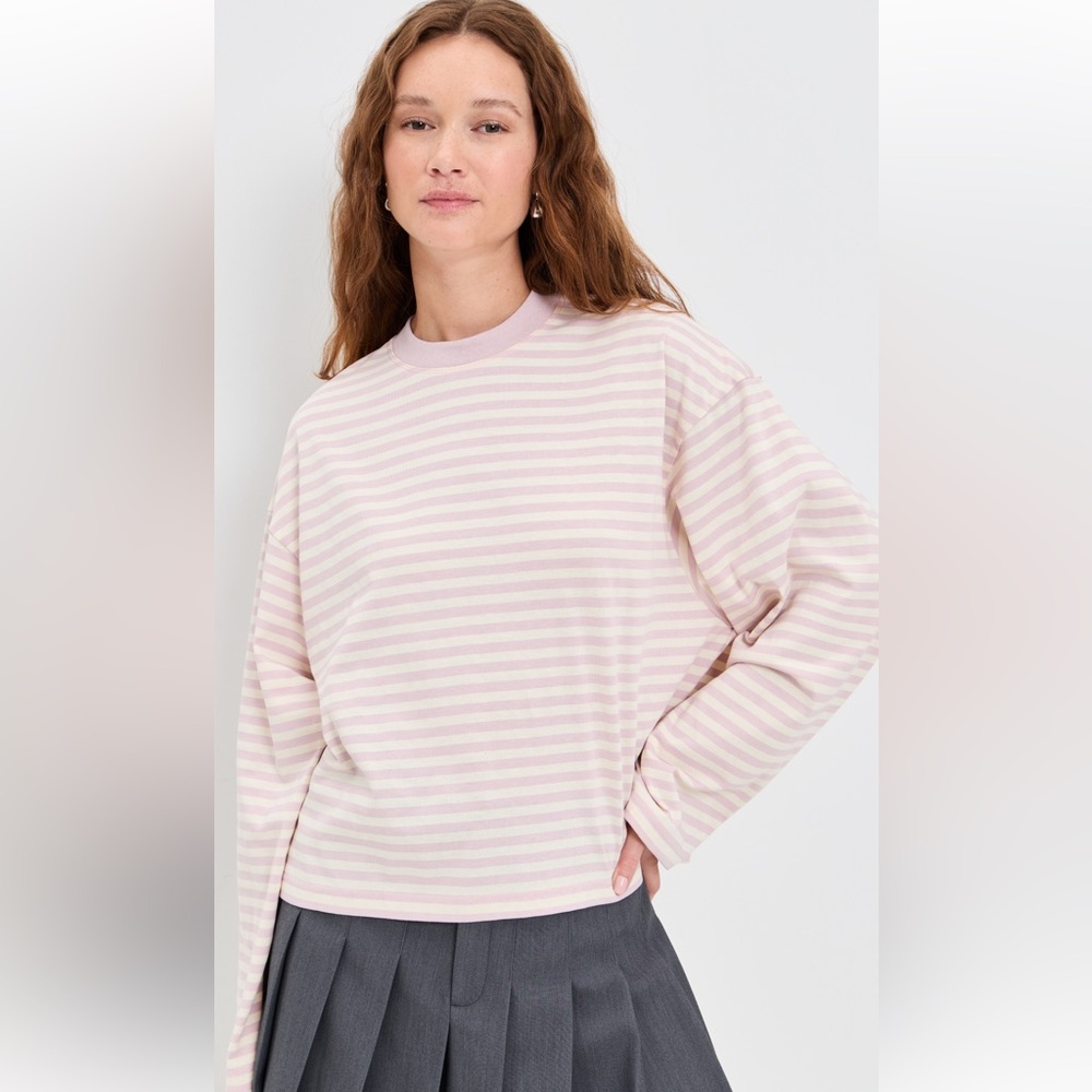 NWT Lioness Striped Pink Women's Top - size S